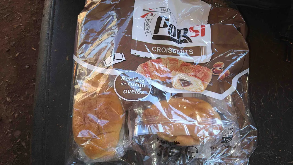 Croissants with chocolate