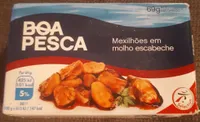 Mexlhoes em molho escabeche