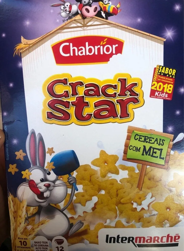 Crack Star Cereais com Mel
