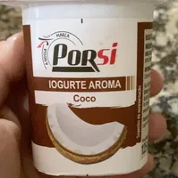 Iogurte aroma coco