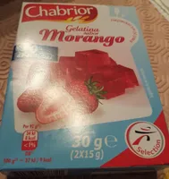 Gelatina sabor morango