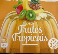 Gelatina sabor frutos tropicais