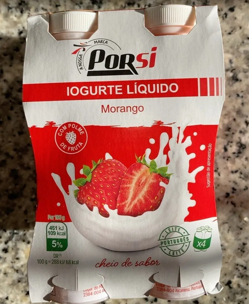Yogurt liquido fresa