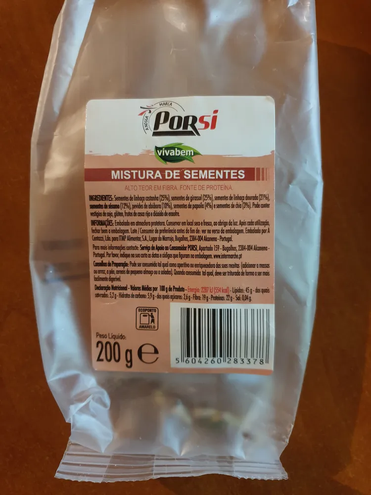 Mistura de Sementes
