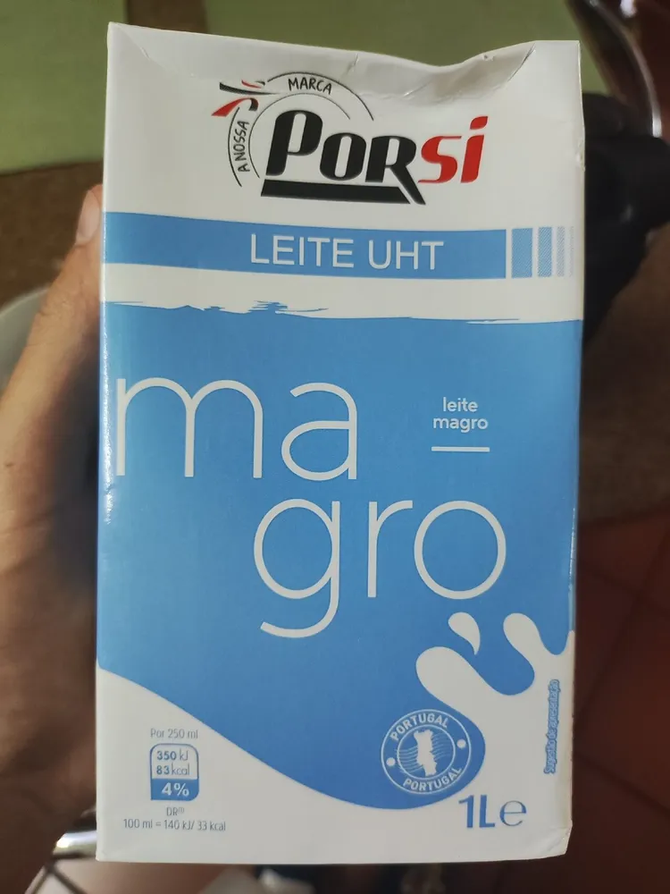 Leite UHT Magro