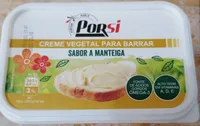 Creme vegetal para barrar