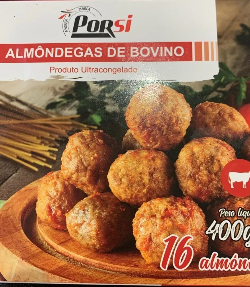 Almôndegas de Bovino