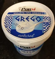 Iogurte tipo grego natural