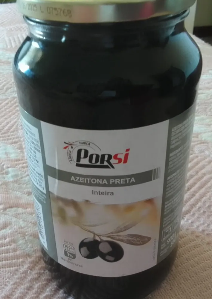 Azeitona Preta Inteira