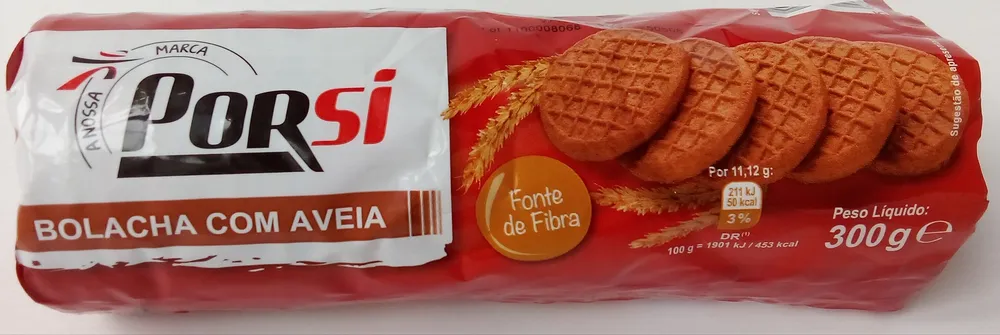 Bolacha com Aveia