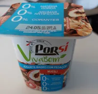 Iogurte Magro com Pedaços Muesli