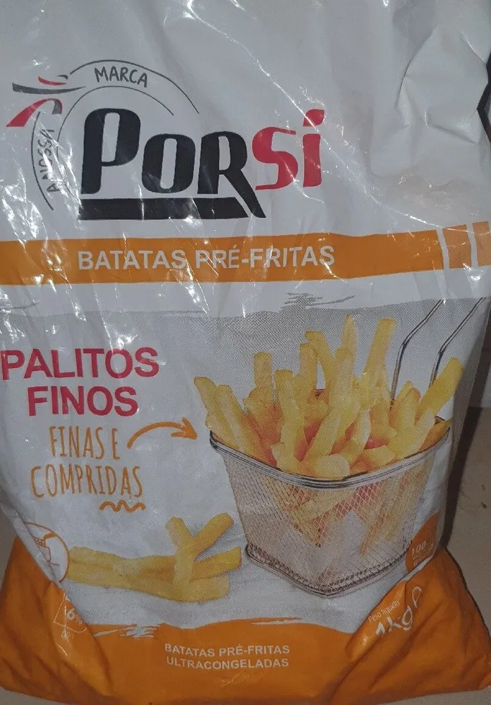 Batata Frita Congelada Palitos Finos