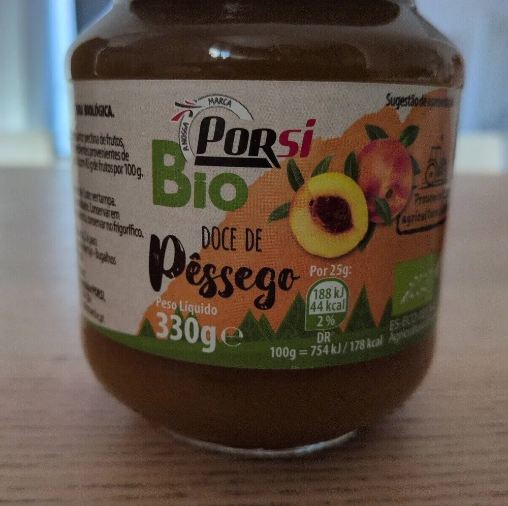 Doce de pessego