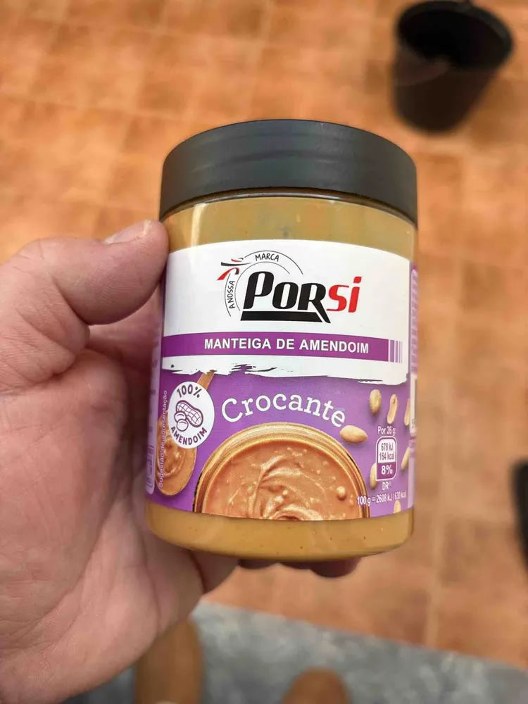Manteiga De Amendoim Crocante