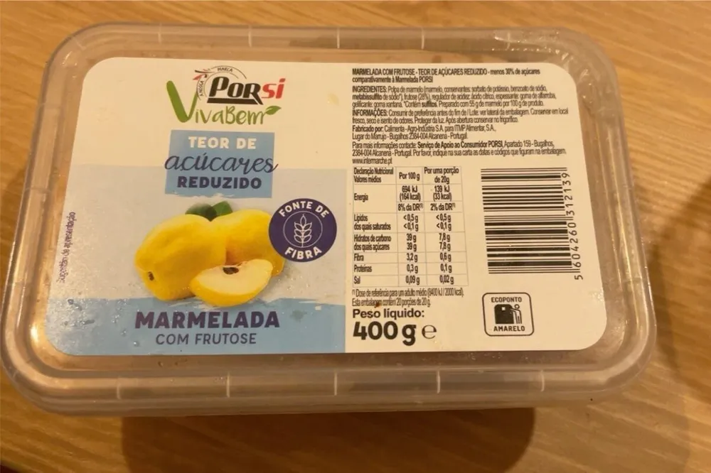 Teor de azucares reduzido