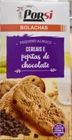 Cereais e pepitas de chocolate