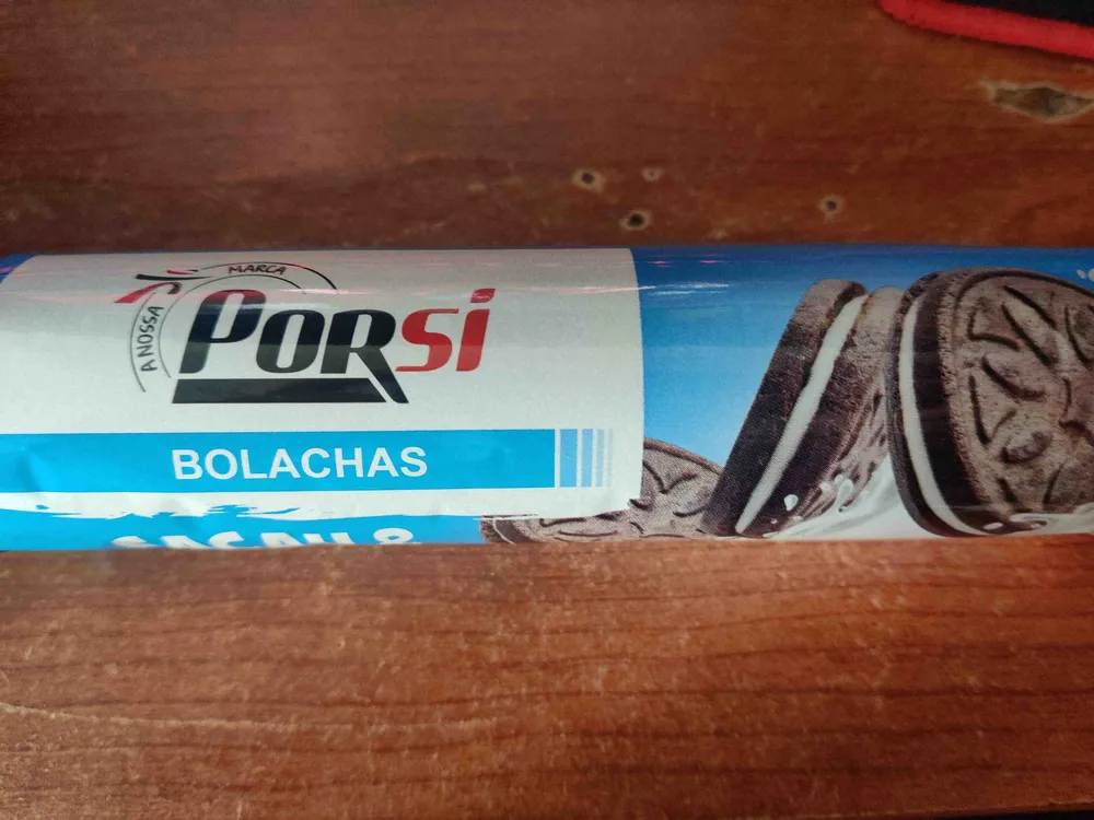 Bolachas cacau and cream