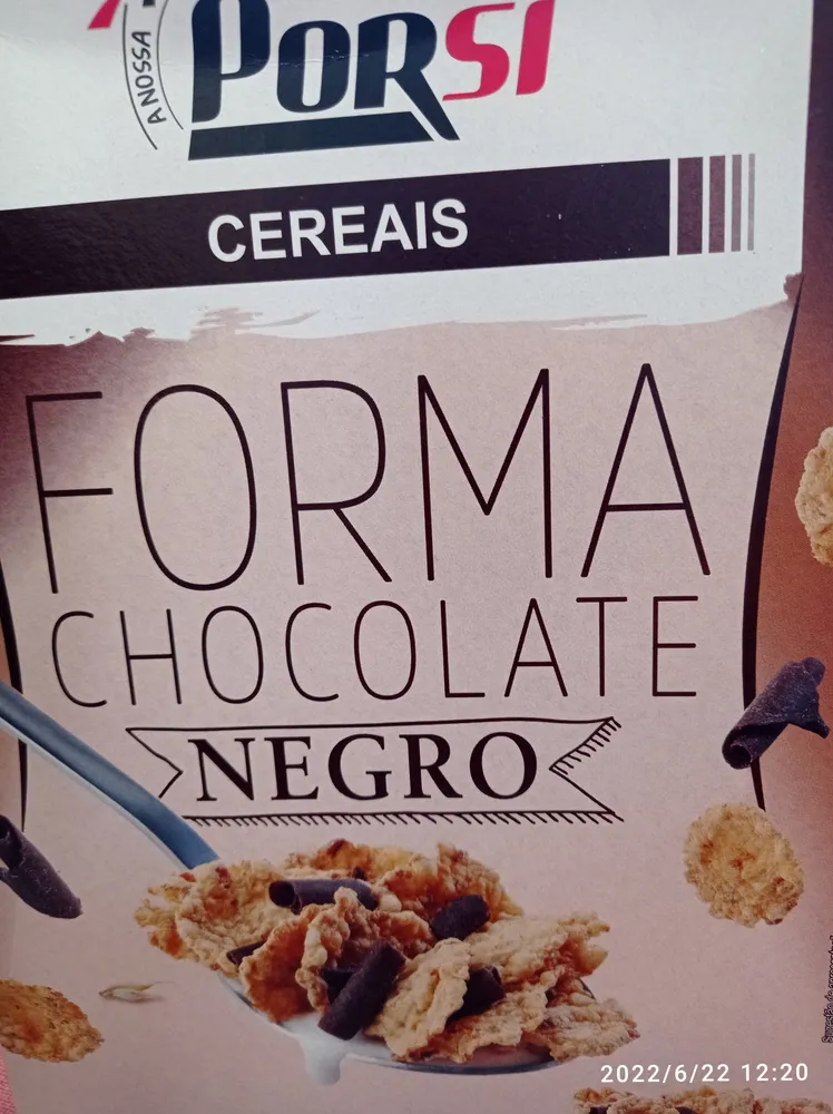 Forma chocolate negro