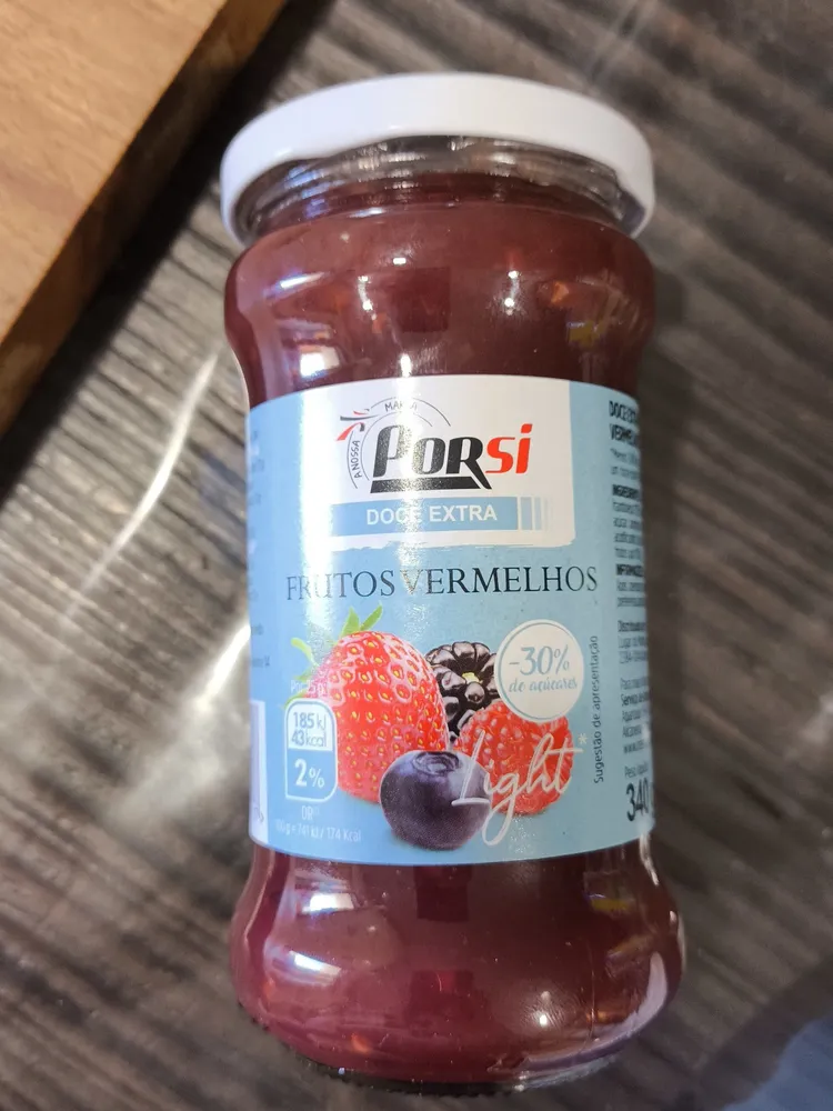Doce Extra Frutos Vermelhos