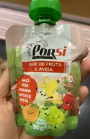Puré de Fruta e Aveia
