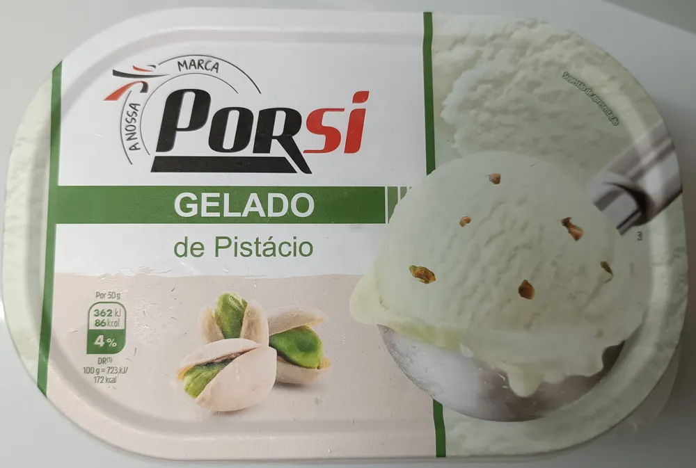 Gelado de Pistácio