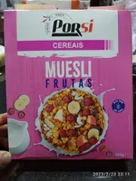 Muesli frutas