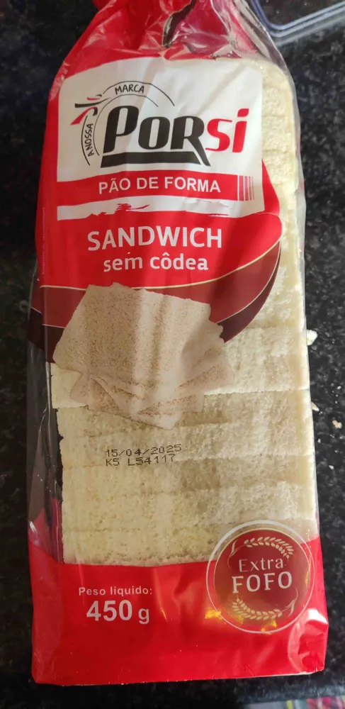 Pao de forma