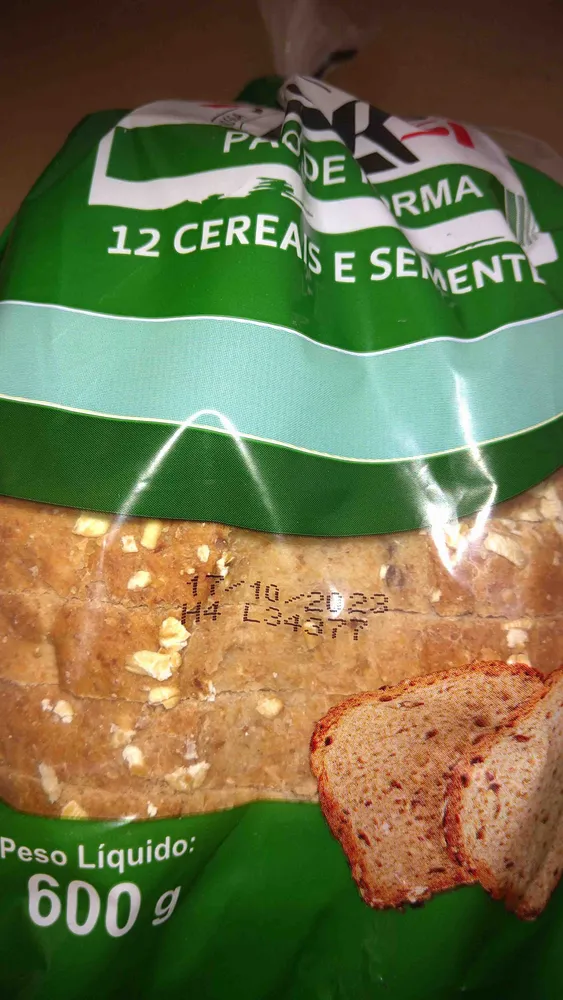 Pão de Forma 12 Cereais e Sementes