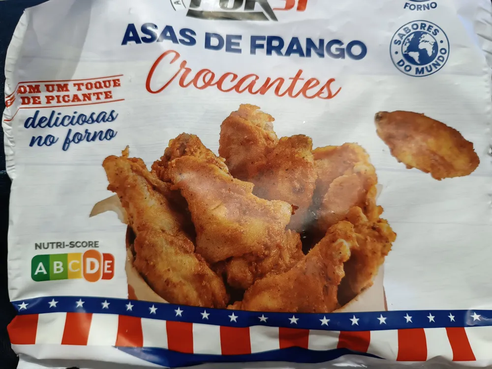 Asas de Frango Crocantes