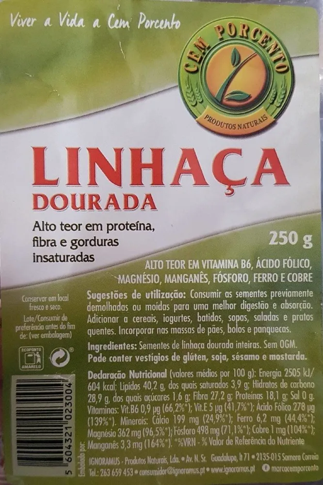 Linhaça Dourada