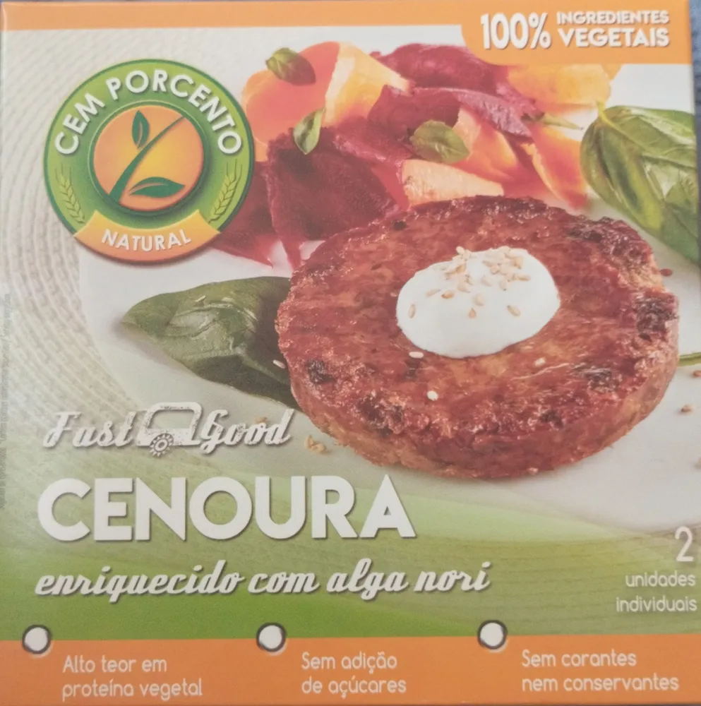 Hamburguer Cenoura