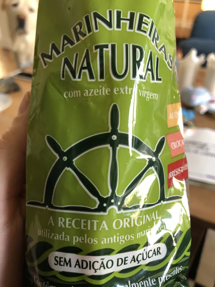 Marinheiras Sabor Natural com Azeite Extra Virgem