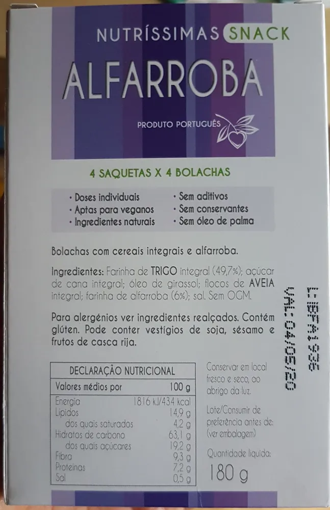 Nutríssimas Alfarroba