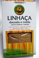 Linhaça dourada e moída
