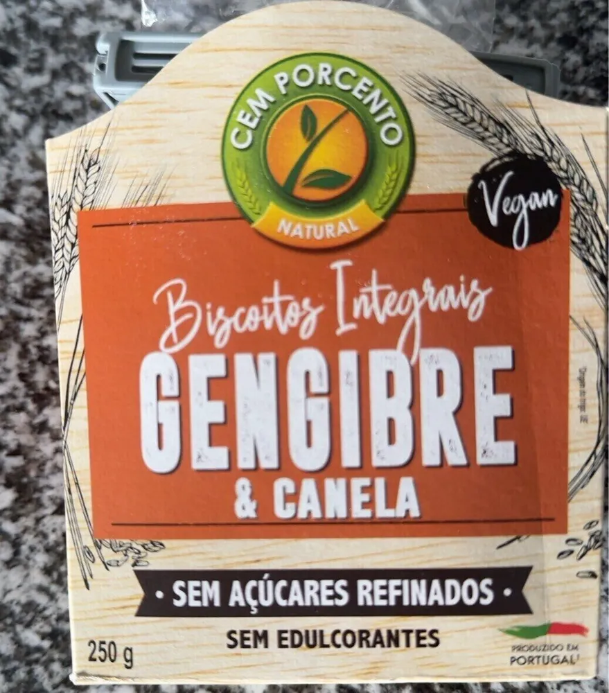 Biscoitos gengibre canela