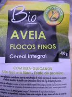 Bio Aveia Flocos Finos Cereal Integral