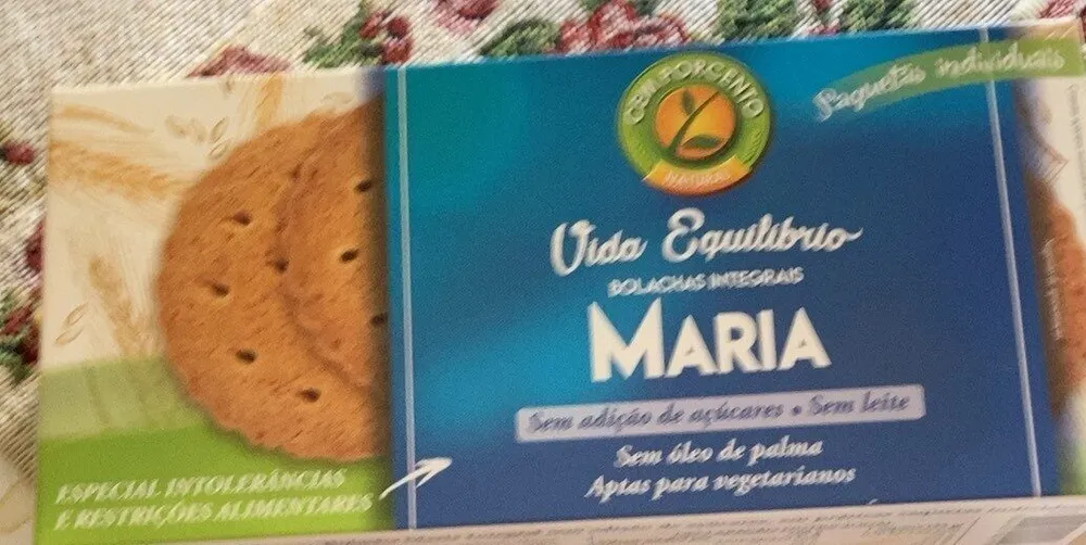 Bolachas equilibrio  Maria