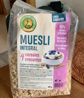 Muesli integral 4 cereales crocantes