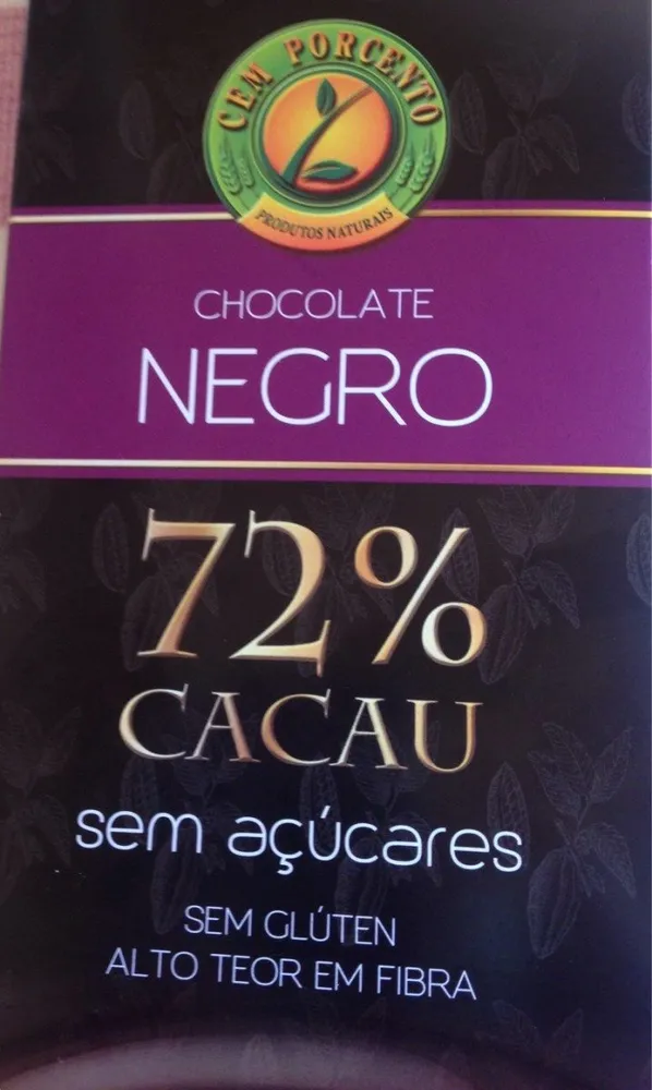 Chocolate negro 72%