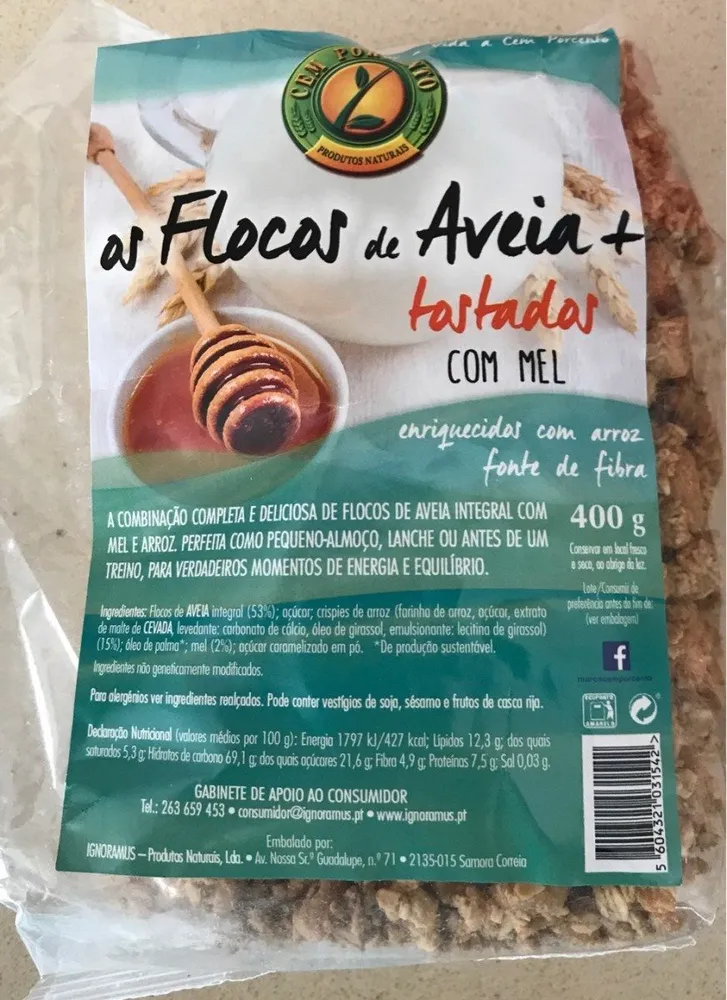 Flocos de aveia