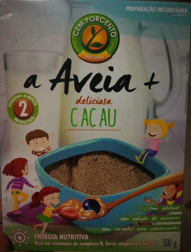 A aveia cacau