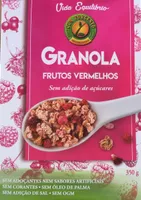 Granola frutos vermelhos