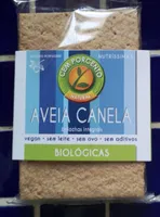 Bolachas aveia canela