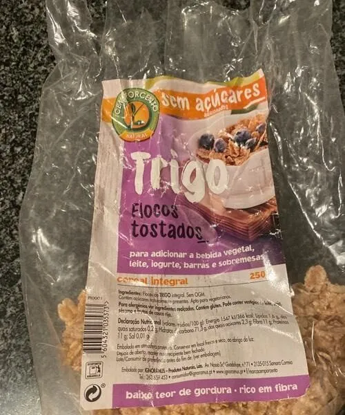 Trigo Flocos tostados