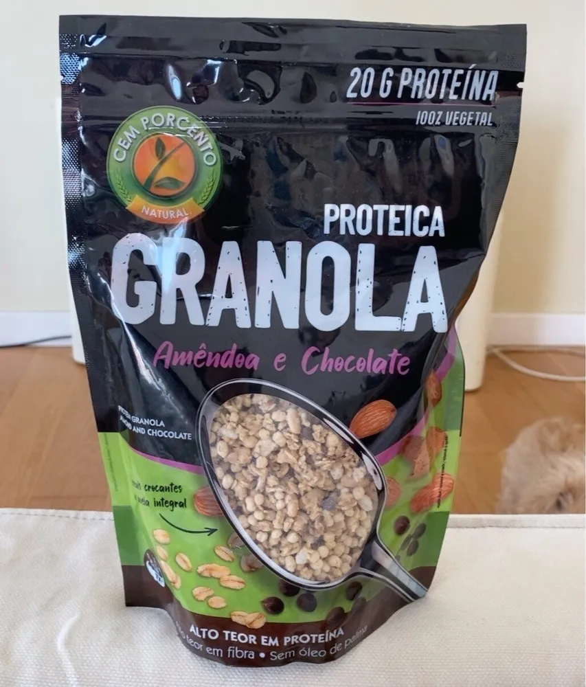 Proteica Granola Amêndoa e Chocolate
