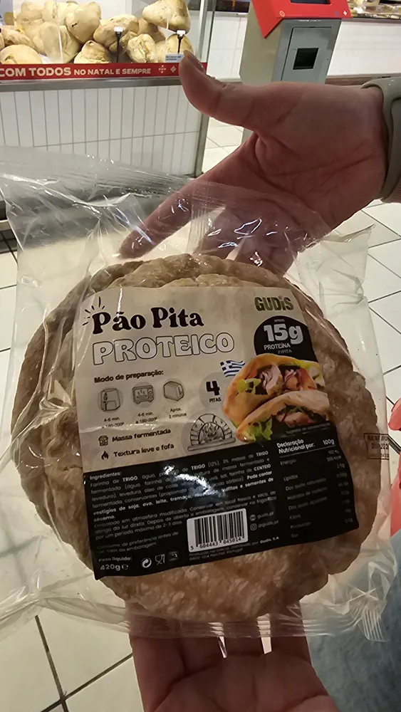Pão Pita Proteico