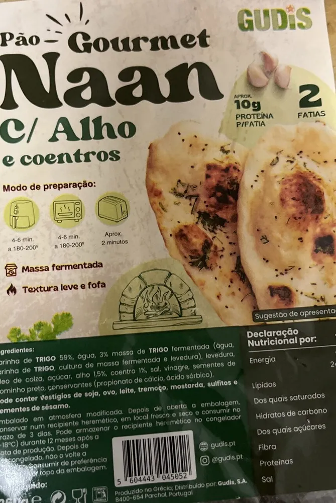 Pita Bread com Alho