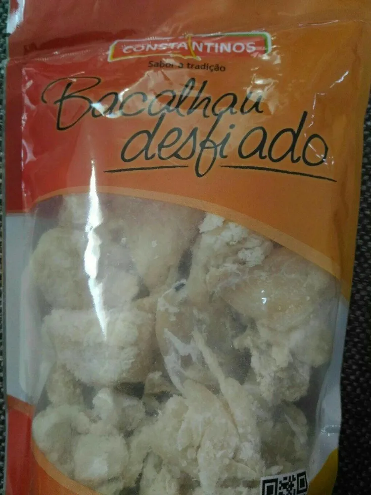 Bacalhau desfiado