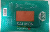 Salmón ahumado noruego