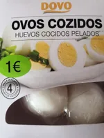 Huevos cocidos pelados